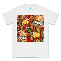 White christmas chicken Classic Tee - FaDigitalArtStudio