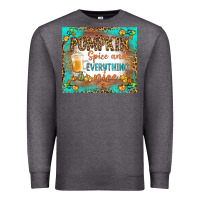 Charcoal Heather pumpkin spice and everything nice Premium Sweatshirt - BundleAndBundleShop