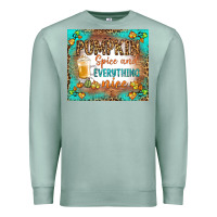 Seafoam pumpkin spice and everything nice Premium Sweatshirt - BundleAndBundleShop