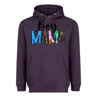 Plum boy mama white Heavyweight Hoodie - JahusDesignShop
