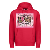 Cardinal love like jesus Premium Hoodie - MaliasSmallBusiness