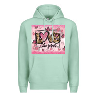 Seafoam love like jesus Premium Hoodie - MaliasSmallBusiness