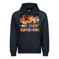 Navy you are my sunshine my only sunshine Urban Hoodie - MaliasSmallBusiness