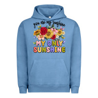 Pigment Pebble Blue you are my sunshine my only sunshine Urban Hoodie - MaliasSmallBusiness