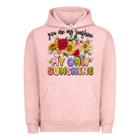 Pigment Salmon you are my sunshine my only sunshine Urban Hoodie - MaliasSmallBusiness