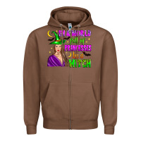 Chestnut in a world full of princesses be a witch Zipper Hoodie - Zillion Design Studio