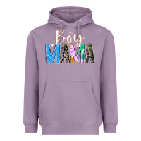 Lavender boy mama  black Heavyweight Hoodie - JahusDesignShop