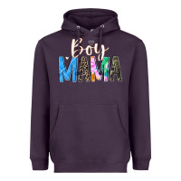 Plum boy mama  black Heavyweight Hoodie - JahusDesignShop