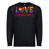 Black love is all that matters Premium Sweatshirt - JahusDesignShop