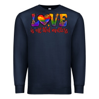 Navy love is all that matters Premium Sweatshirt - JahusDesignShop