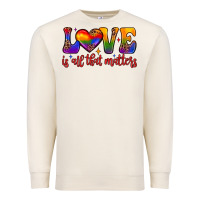 Sandshell love is all that matters Premium Sweatshirt - JahusDesignShop
