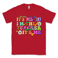 Red its me hi im the teacher its me Classic Tee - texasbilliewilder