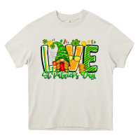 Cream love st patricks day Heavy Core Tee - CowhideDigitalArt