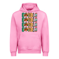 Fuchsia Pink Gobble till you wobble Thanksgiving turkey Urban Hoodie - NancyCooperArtShop