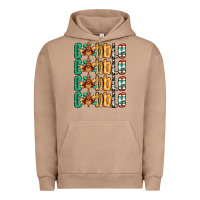 Pigment Burro Gobble till you wobble Thanksgiving turkey Urban Hoodie - NancyCooperArtShop