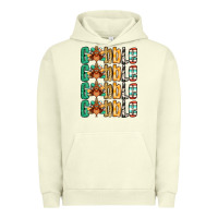 Pigment Pistachio Gobble till you wobble Thanksgiving turkey Urban Hoodie - NancyCooperArtShop