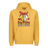 Mustard busy raising ballers Premium Hoodie - MaliasSmallBusiness