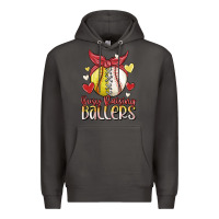 Smoke busy raising ballers Premium Hoodie - MaliasSmallBusiness