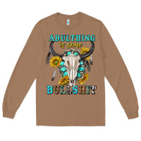 Toasted Coconut adulthing is some bullshit with sanflowers and gamstone  tbw Long Sleeve Tee - texasbilliewilder
