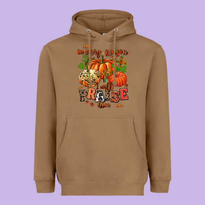 In Every Season I Will Praise Him Heavyweight Hoodie Designed By Adodesignshop