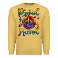 Antique Gold proud friend Premium Sweatshirt - JahusDesignShop