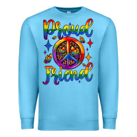 Ocean Blue proud friend Premium Sweatshirt - JahusDesignShop