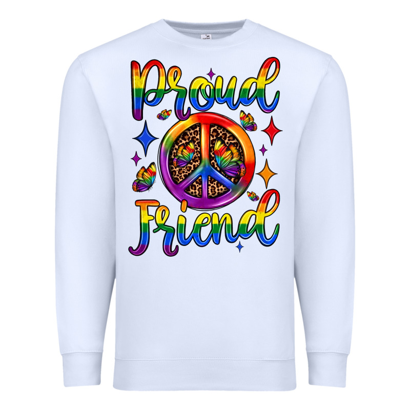 Proud Friend Premium Sweatshirt by JahusDesignShop | Teevron