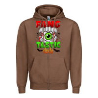 Chestnut fang tastic dude Zipper Hoodie - Zillion Design Studio