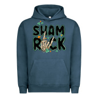 Pigment Midnight Navy sham rock Urban Hoodie - MaliasSmallBusiness