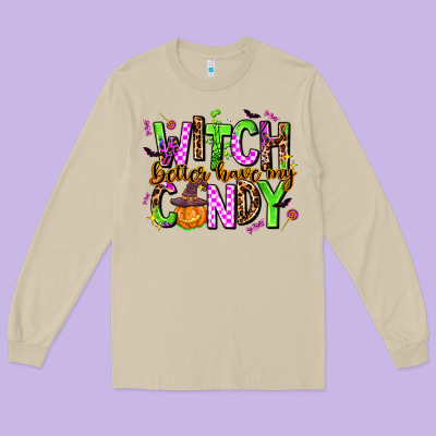 Witch Better Have My Candy Long Sleeve Tee Designed By Adodesignshop