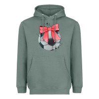 Sage coquette soccer bow Heavyweight Hoodie - JahusDesignShop