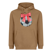 Toasted Coconut coquette soccer bow Heavyweight Hoodie - JahusDesignShop
