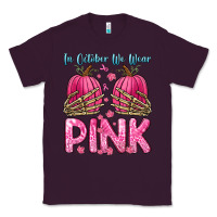 Plum in october we wear pink Classic Tee - Zillion Design Studio