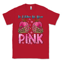 Red in october we wear pink Classic Tee - Zillion Design Studio