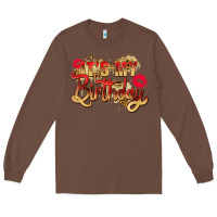 Chestnut it's my birthday Long Sleeve Tee - Zillion Design Studio