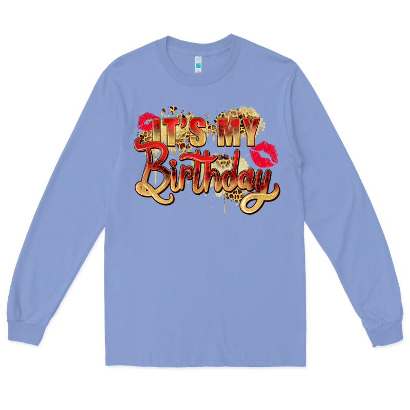 It's My Birthday Long Sleeve Tee by Zillion Design Studio | Teevron