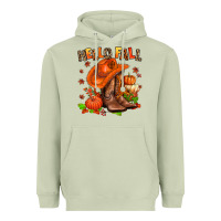 Hello Fall Pumpkins  Cowgirl  And Roses Heavyweight Hoodie | Teevron