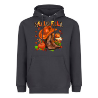 Smoke hello fall pumpkins  cowgirl  and roses Heavyweight Hoodie - AdoDesignShop
