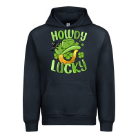 Navy howdy go lucky st patrics day Urban Hoodie - MaliasSmallBusiness