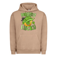 Pigment Burro howdy go lucky st patrics day Urban Hoodie - MaliasSmallBusiness