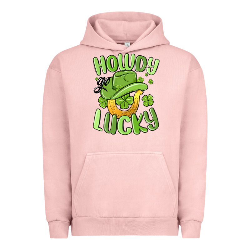 Howdy Go Lucky St Patrics Day Urban Hoodie by MaliasSmallBusiness | Teevron