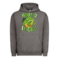 Pigment Tornado howdy go lucky st patrics day Urban Hoodie - MaliasSmallBusiness