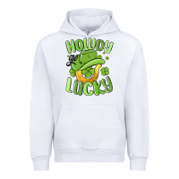 White howdy go lucky st patrics day Urban Hoodie - MaliasSmallBusiness