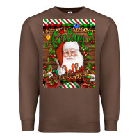 Christmas Feeling Jolly Santa Premium Sweatshirt | Teevron