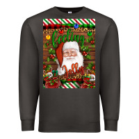 Smoke Christmas Feeling Jolly Santa Premium Sweatshirt - Artiststas