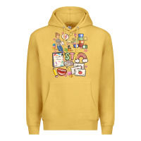 Antique Gold can't talk right now doing speech therapy stuff Premium Hoodie - MaliasSmallBusiness