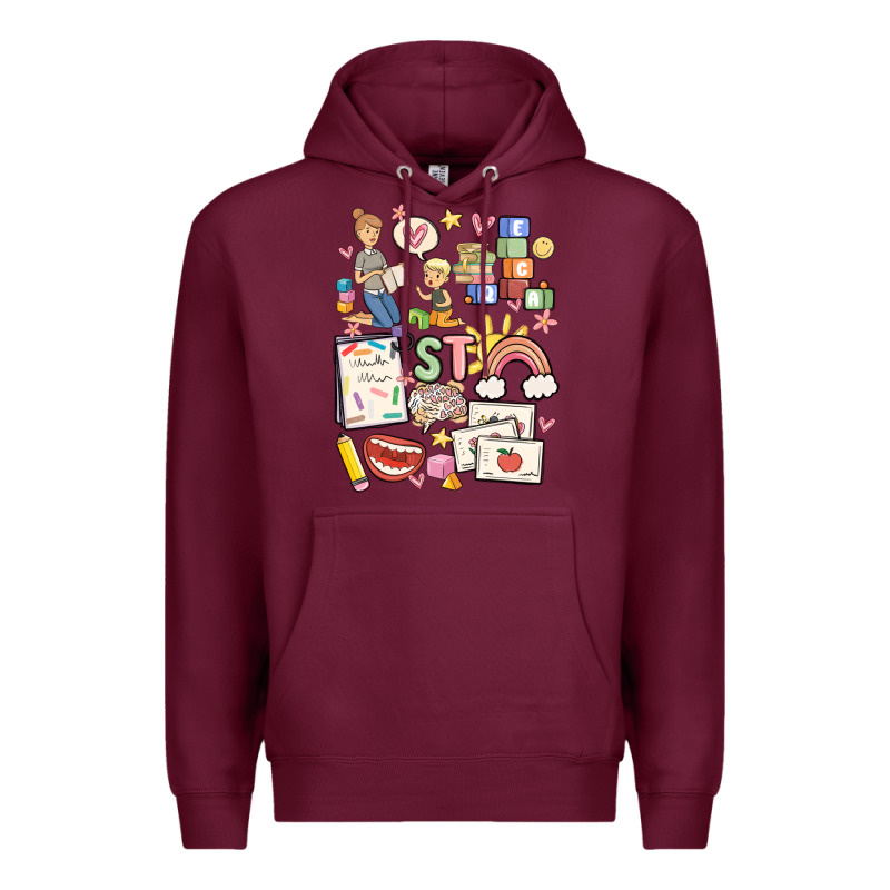 Can't Talk Right Now Doing Speech Therapy Stuff Premium Hoodie by MaliasSmallBusiness | Teevron
