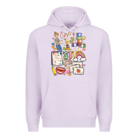 Lilac can't talk right now doing speech therapy stuff Premium Hoodie - MaliasSmallBusiness