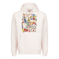 Pale Pink can't talk right now doing speech therapy stuff Premium Hoodie - MaliasSmallBusiness