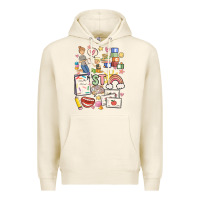Tofu can't talk right now doing speech therapy stuff Premium Hoodie - MaliasSmallBusiness
